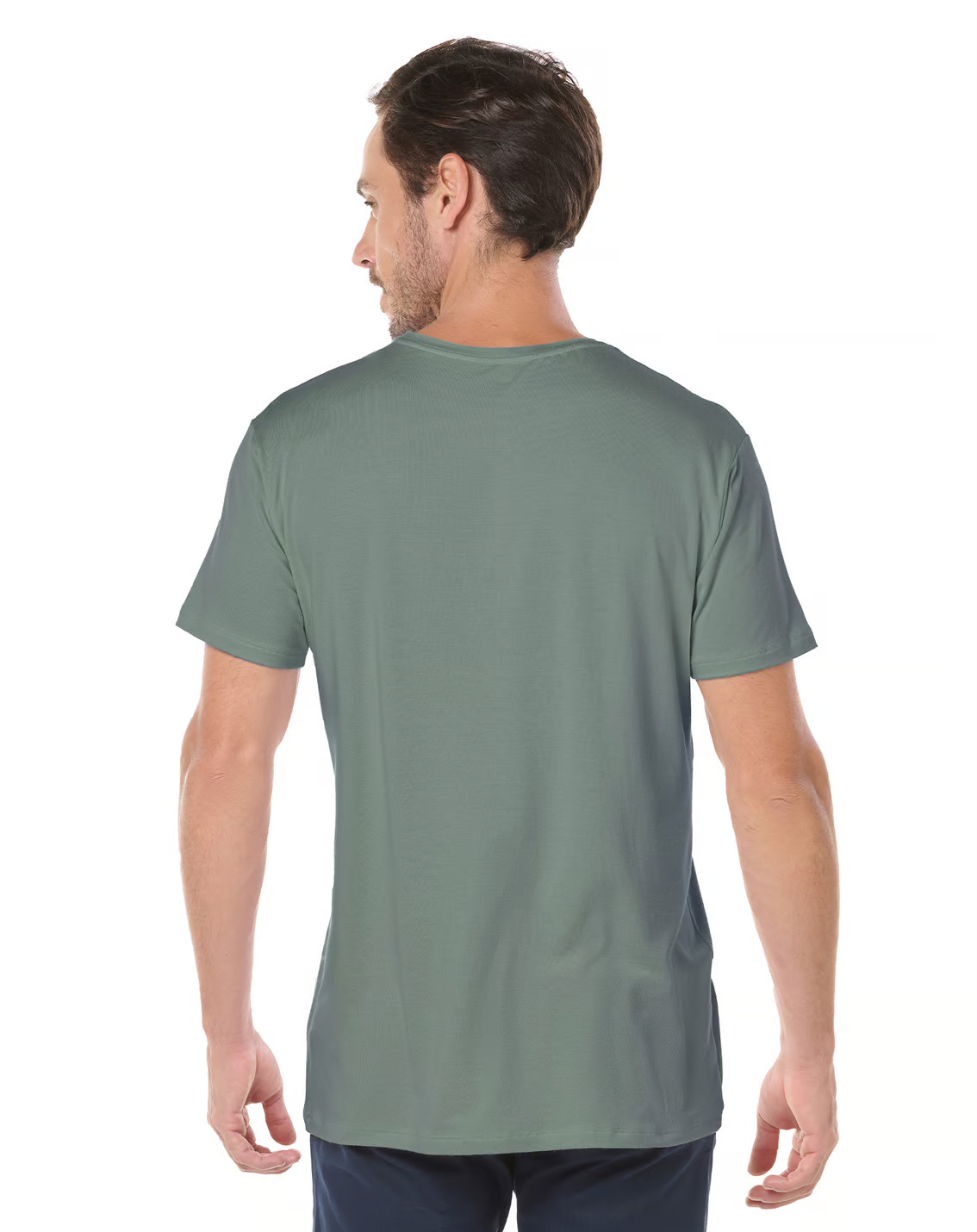 Camiseta Tech Modal Masculina Verde Oliva
